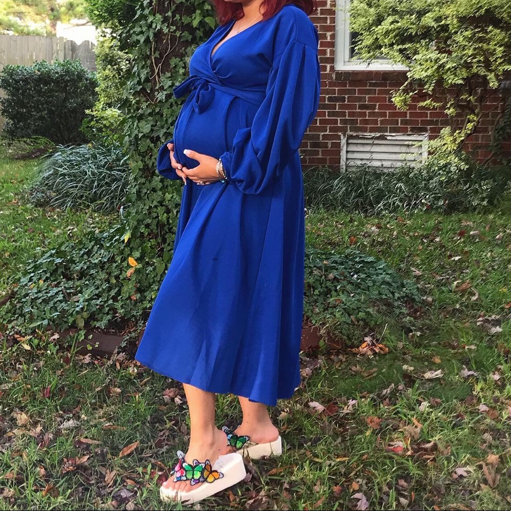Royal blue Dress